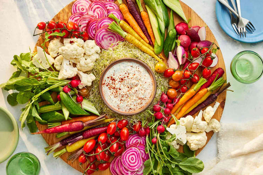 Crudité platter
