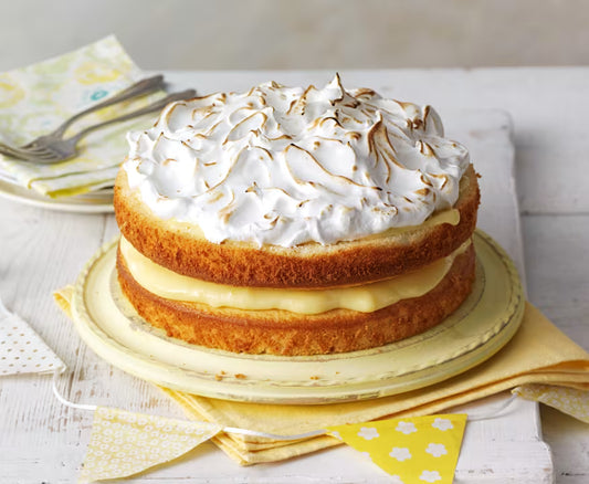 Lemon merengue cake