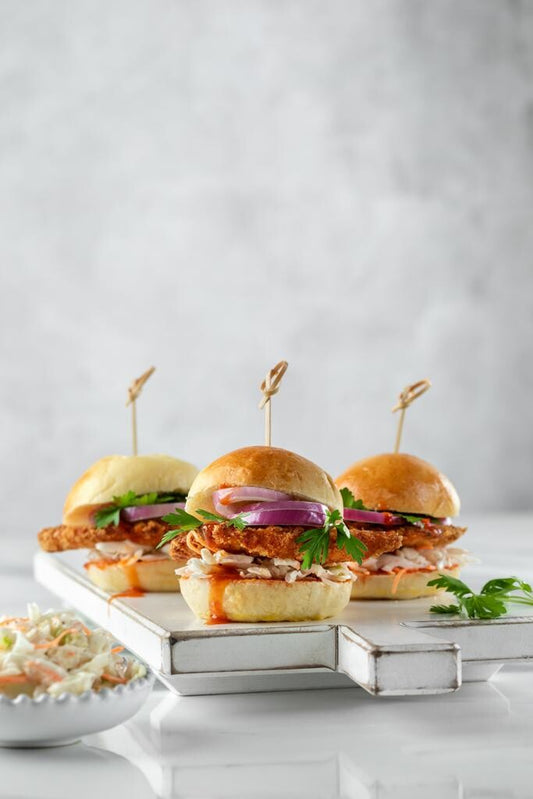 Mini sliders platter