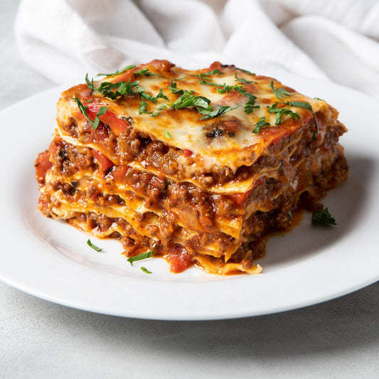 Beef lasagna