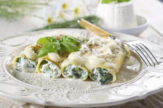 Spinach & Feta cannelloni