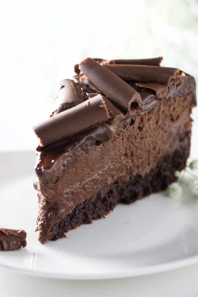 Chocolate brownie cheese cake